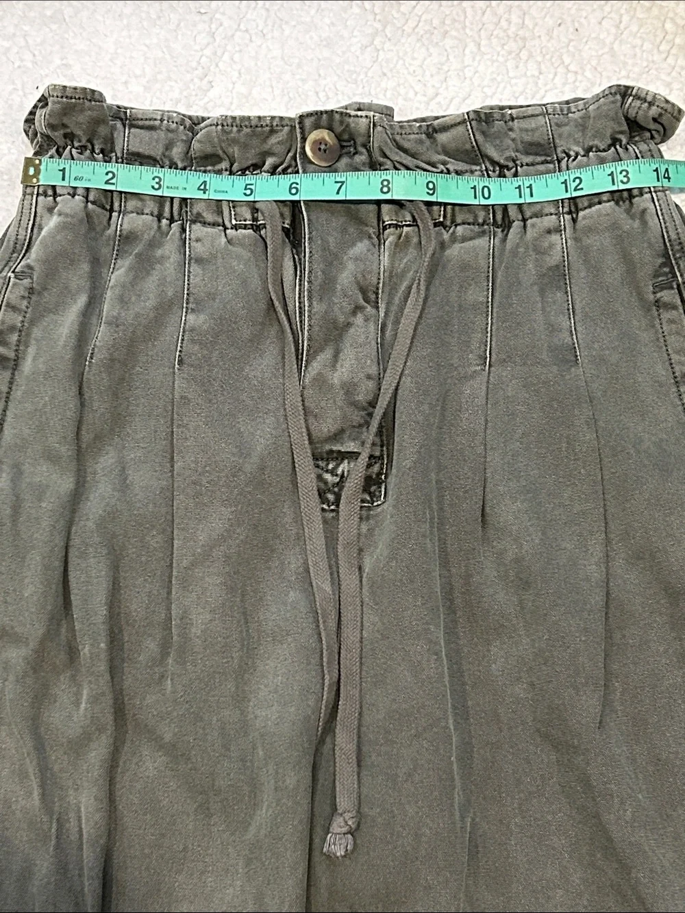 Free People pleated trousers